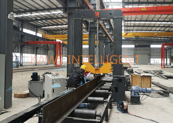 500-800mm/Min H Beam Assembly Machine Web Height 200-1500mm