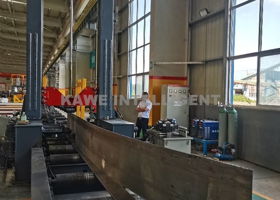 Tack Welding H Beam Assembly Machine Beam Welding Line Machine HGS-2500