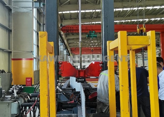 Automatic H Beam Assembling Machine With Mechanical Arm
