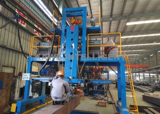 300mm Box Beam Production Line 1500mm Electroslag Welding Equipment