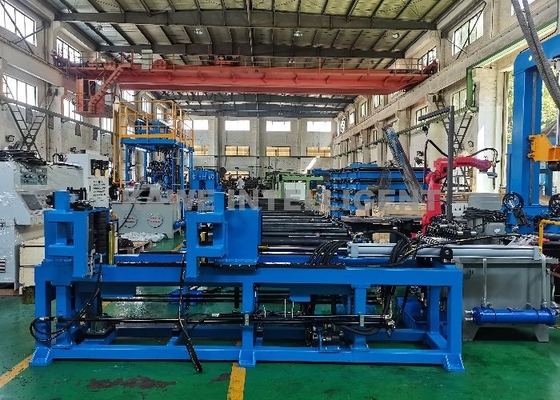 H Beam End Tack Pull Through Welding Machine 5-12mm thickness