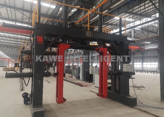 8000mm/Min BOX Beam Assembly Machine 300-1500mm 10KW