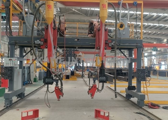 Double Wire Box Beam Production Line 300-1500mm Submerged Arc Welding Machine