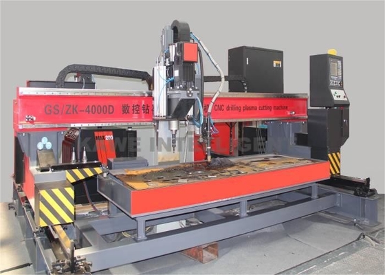 Steel Plate CNC Plasma Cutting And Drilling Machine 150-3000rpm