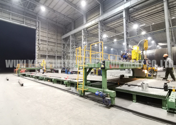 15000mm H Beam Gantry Welding Machine Single Head H Beam Welder