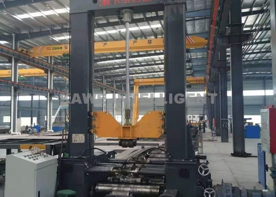 Heavy Duty H Beam Welding Line Machine With Mechanical Arm