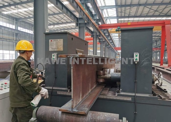 ISO9001 H Beam Straightening Machine 4000-15000mm Steel Straightener Machine