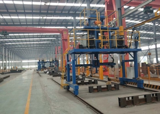 Single Head H Beam Gantry Welding Machine Steel Plate Joint Auto Welding Machine