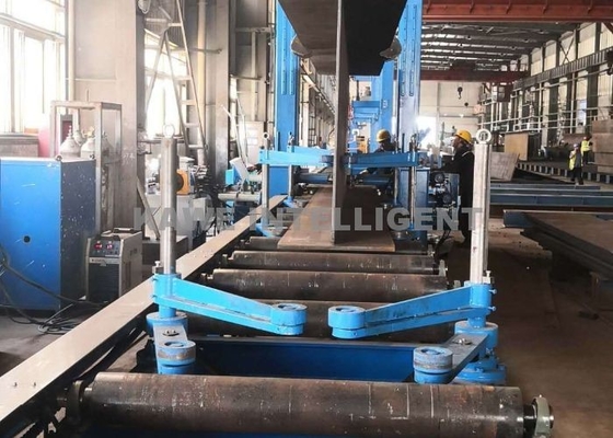 Heavy Duty H Beam Assembling Machine Construction Works 200-3500mm