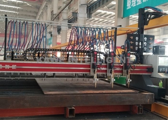 Multi Head Gantry Type CNC Gas Cutting Machine Sheet Metal Industry