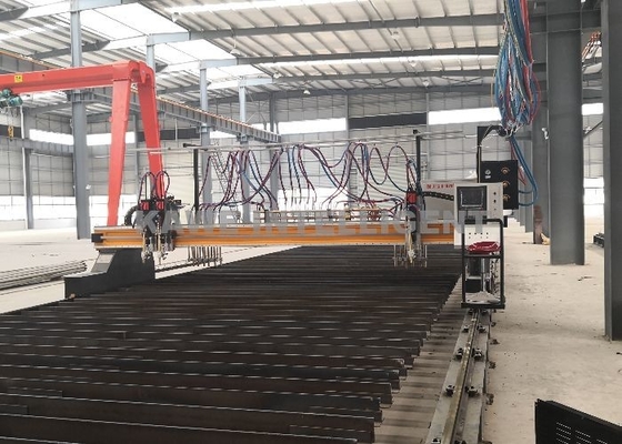 Steel Plate CNC Flame And Plasma Cutting Machine 20000mm
