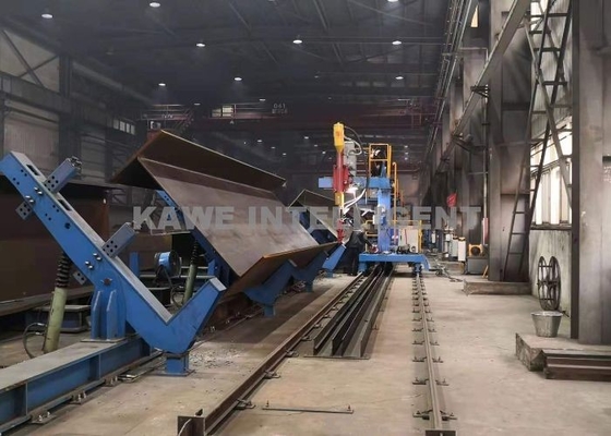 Single Cantilever Sub Arc Welding Machine Rotary Heavy duty H beam