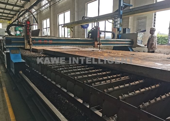 Thick Steel Plate CNC Flame Cutting Machine 6-100mm Thickness