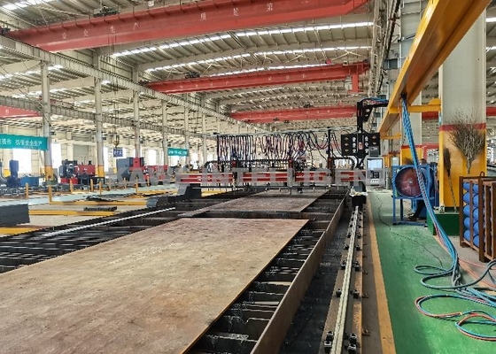 3100 4100 5100 Width CNC Profile Gas Cutting Machine 2500mm Panasonic