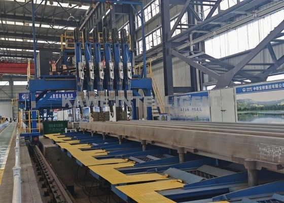 Bridge U Rib Multi Electrode Gantry Welding Machine Rail Span 8000mm