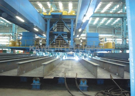 10T Bidirectional H Beam Automatic Welding Machine Material Turning Auxiliary Machine